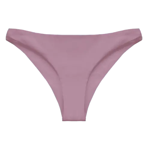A flat lay image of our classic swim bottom Kaiya in the colour Blush