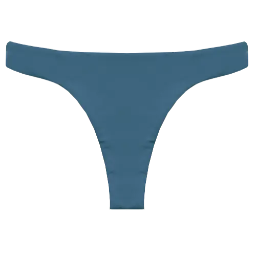 A flat lay image of our cheekiest swim bottom Tau in the colour Resort